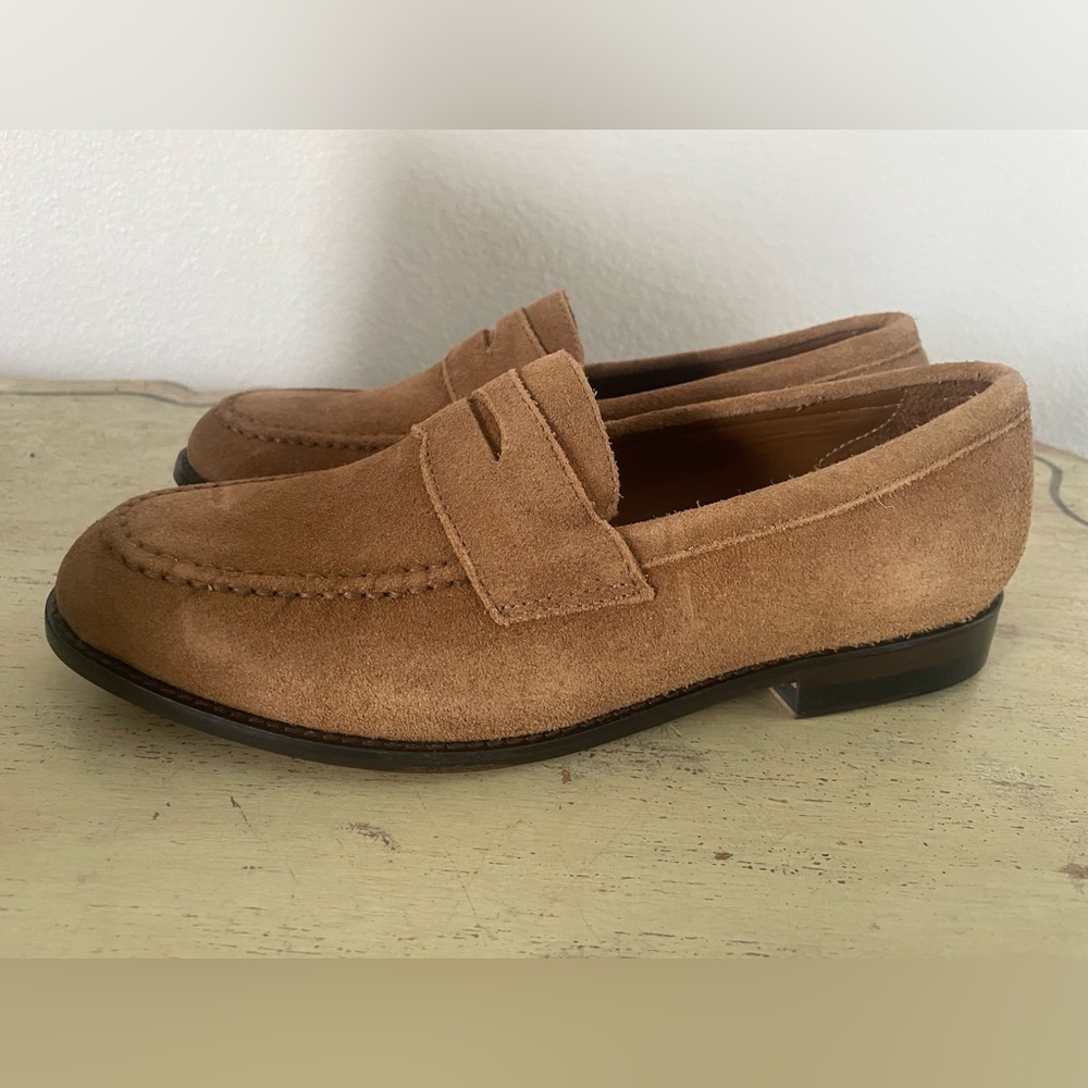 J. CREW FACTORY Suede dress loafers in Tostado Brown Size 8 1/2 NWOB $198
CH405 - Picture 8 of 10